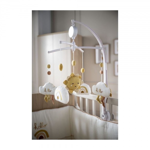 Mobile musical sunlight Sauthon baby deco