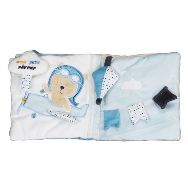 Livre d'éveil lazare Sauthon baby deco