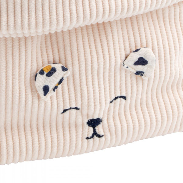 Lot de 2 paniers léopard Sauthon baby deco