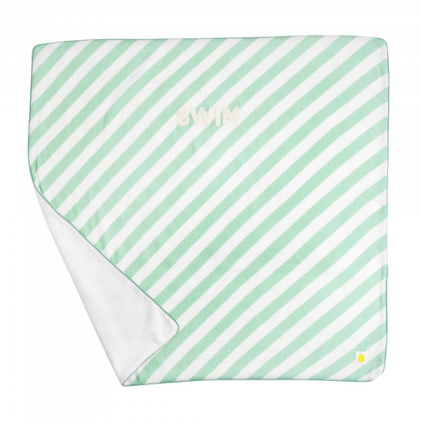 Drap de plage vert Sauthon baby deco