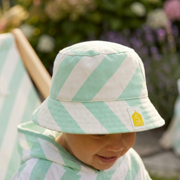 Chapeau bob vert Sauthon baby deco