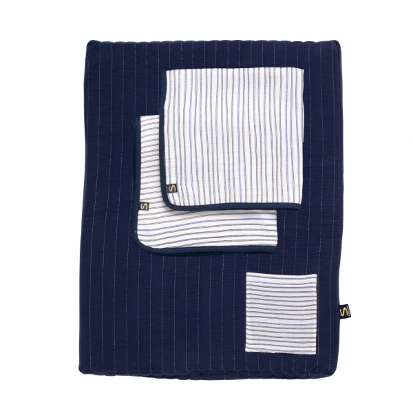 Matelas à langer 68 x 52 cm avec serviette éponge baby sailor Sauthon baby deco