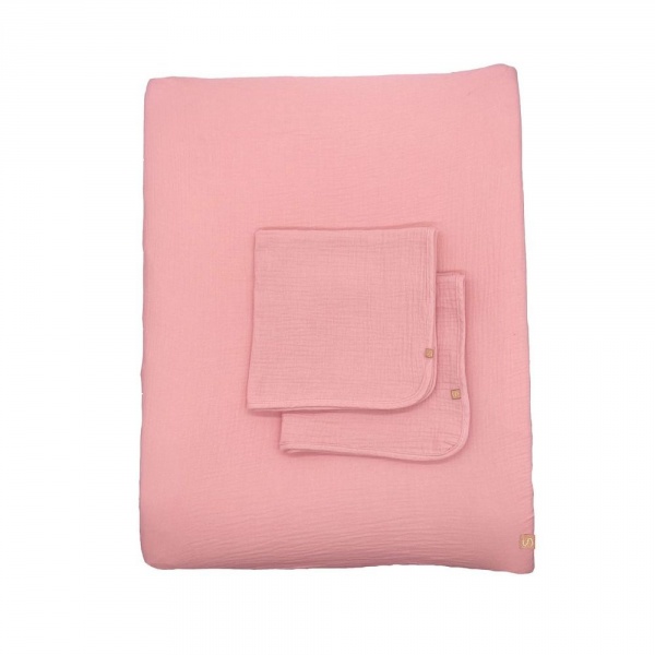 Housse de matelas à langer et 2 linges esmée Sauthon baby deco