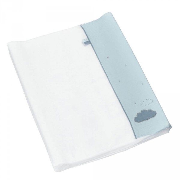 Matelas à langer petit modèle lily mint Sauthon baby deco