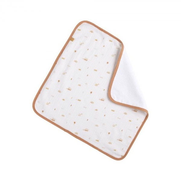 Matelas à langer 68 x 52 cm avec serviette éponge sunlight Sauthon baby deco