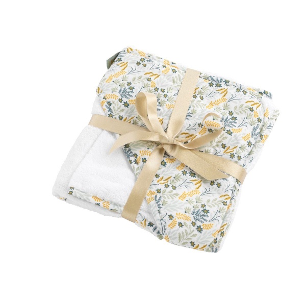 Sortie de bain bébé promenons nous Sauthon baby deco