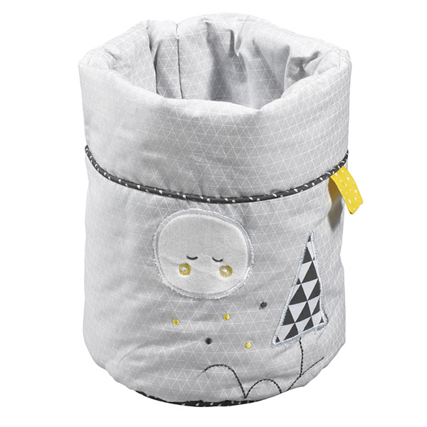 Lot de 3 corbeilles gigogne tissu babyfan Sauthon baby deco