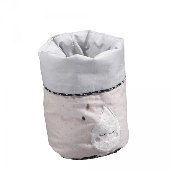 Lot de 3 corbeilles gigogne miss fleur de lune Sauthon baby deco