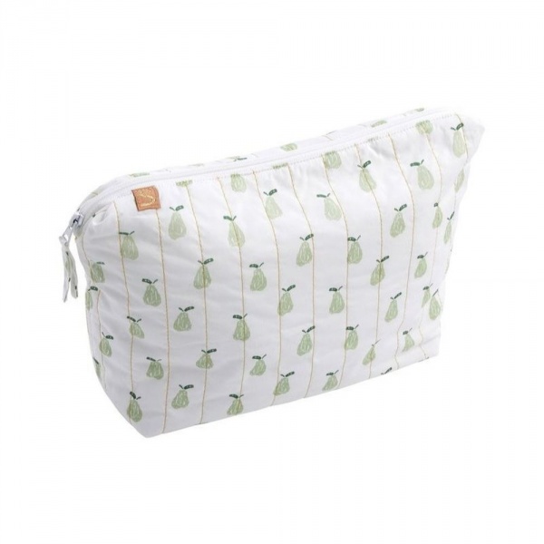 Trousse de toilette bébé avec carrés éponge botanica Sauthon baby deco