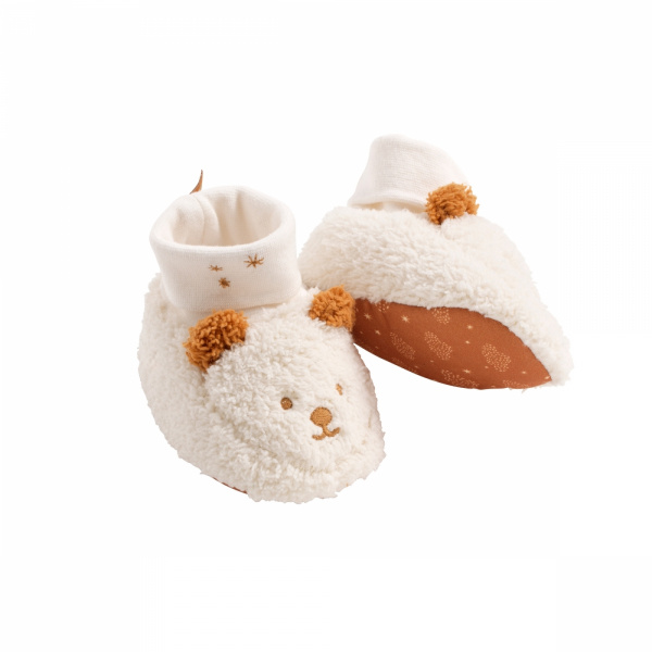 Chaussons bébé 0-6 mois orsino Sauthon baby deco