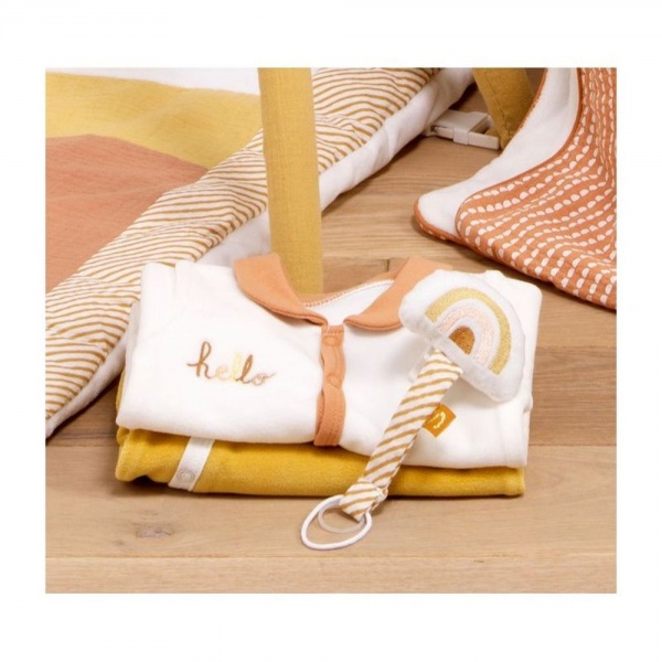 Pyjama bébé 3 mois avec col écru sunlight Sauthon baby deco