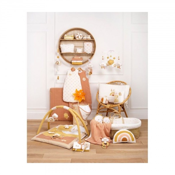 Pyjama bébé 3 mois avec col écru sunlight Sauthon baby deco