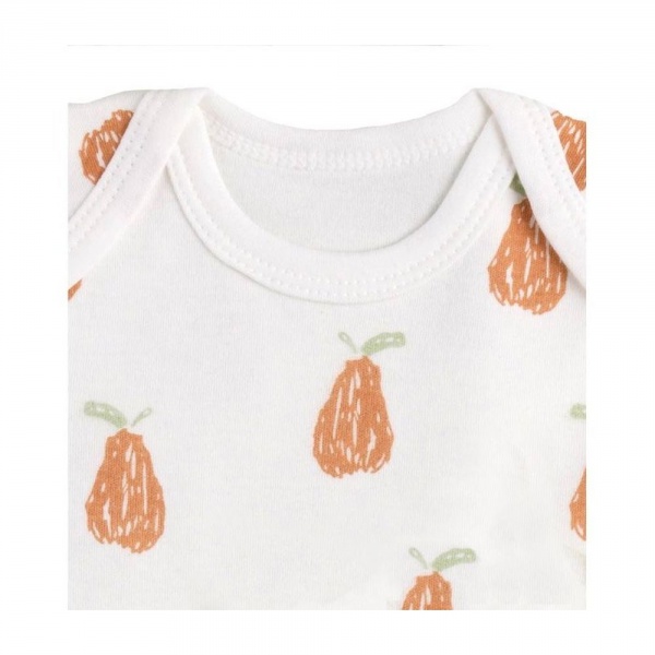 Lot de 3 bodies 3 mois manches courtes botanica Sauthon baby deco