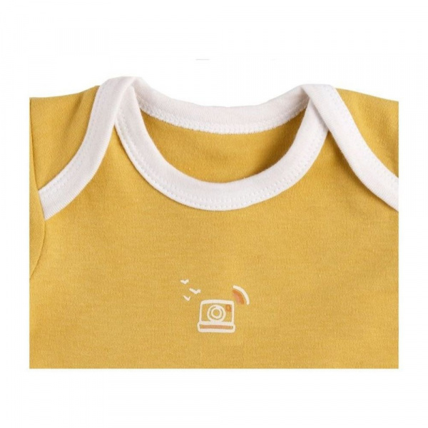 Lot de 3 bodies 3 mois manches courtes sunlight Sauthon baby deco