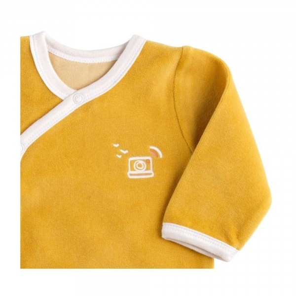 Pyjama bébé 3 mois jaune sunlight Sauthon baby deco