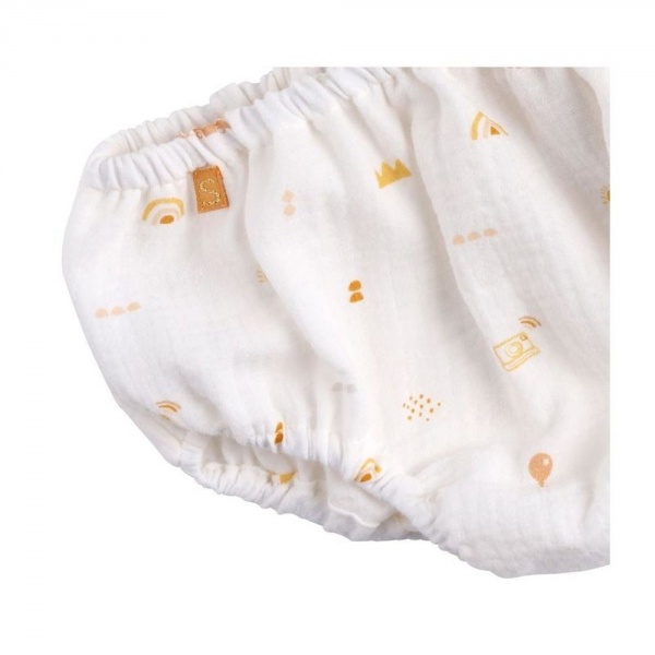 Lot de 2 bloomers 3-6 mois sunlight Sauthon baby deco