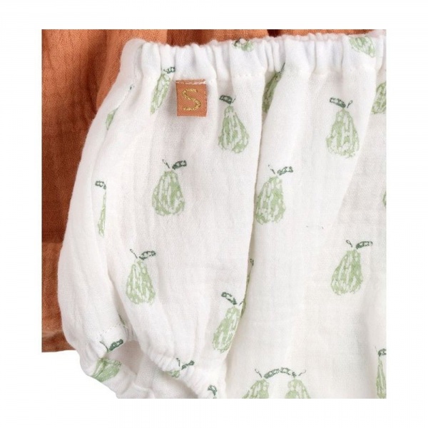 Lot de 2 bloomers 3-6 mois botanica Sauthon baby deco