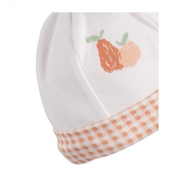 Bonnet et moufles naissance nude botanica Sauthon baby deco