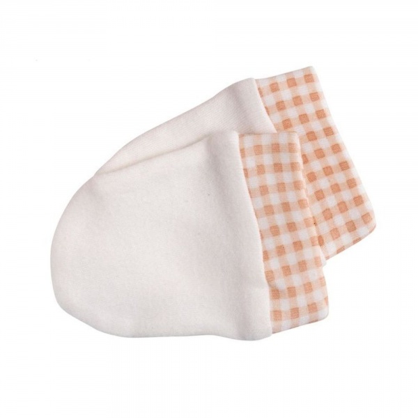 Bonnet et moufles naissance nude botanica Sauthon baby deco