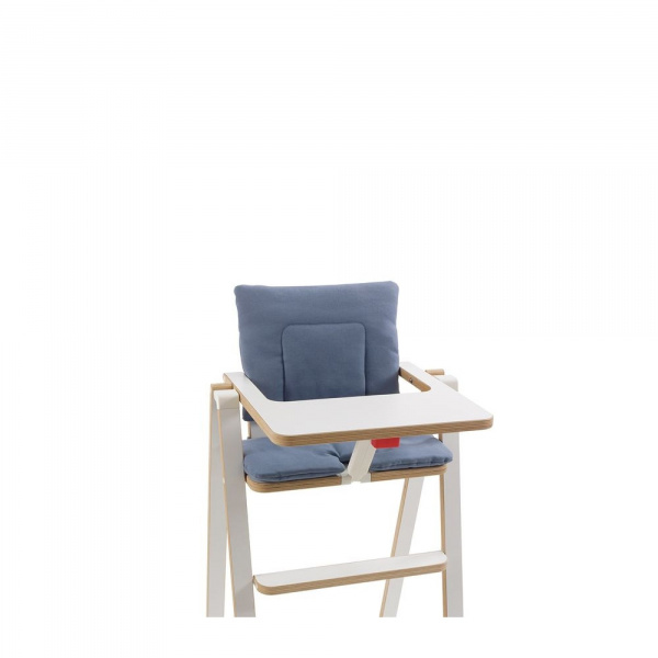 Coussin pour chaise haute blue velvet Supaflat