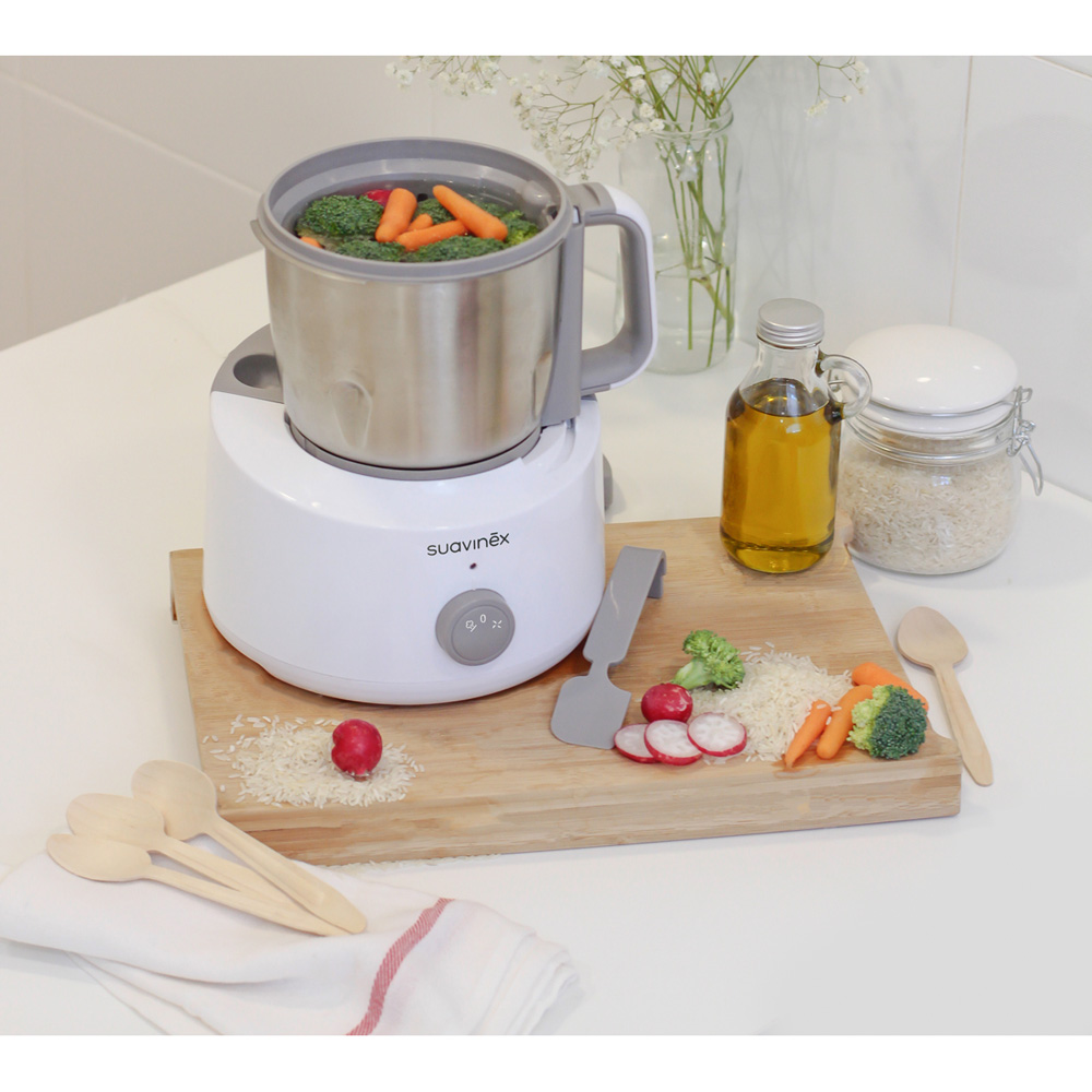 Robot de cuisine mixeur cuiseur 5 en 1 link de Suavinex sur allobébé