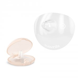 Lot de 2 bouts de sein en silicone taille m