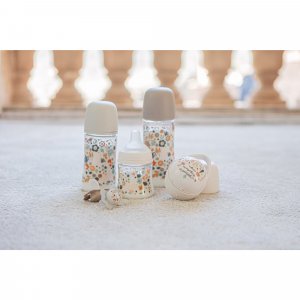 Biberon 270 ml avec tétine sx pro m wonderland beige Suavinex