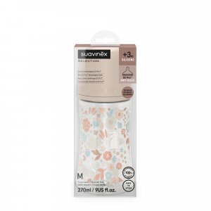 Biberon 270 ml avec tétine sx pro m wonderland rose Suavinex