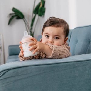 Biberon bébé 150 ml sx pro birdies rose Suavinex