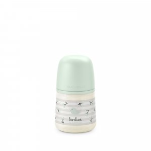 Biberon bébé 150 ml sx pro birdies vert Suavinex