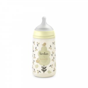 Biberon bébé 270 ml sx pro birdies beige Suavinex