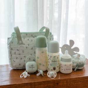 Biberon bébé 270 ml sx pro birdies vert Suavinex