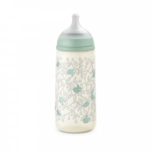 Biberon bébé 360 ml sx pro birdies vert Suavinex
