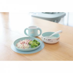 Coffret repas bébé wonderland rose Suavinex