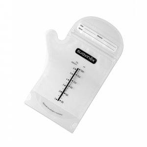 Lot de 25 sachets de conservation du lait maternel Suavinex