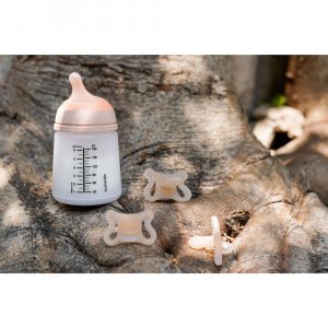 Biberon 180 ml anti-colique spécial allaitement zerø.zerø Suavinex