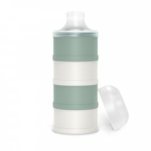 Boîte doseur de lait 4 compartiments bonhomia vert Suavinex