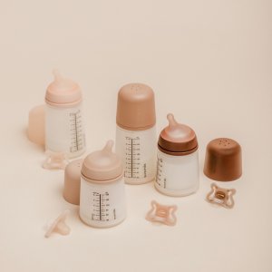 Biberon 180 ml anti-colique zerø.zerø débit lent deep Suavinex