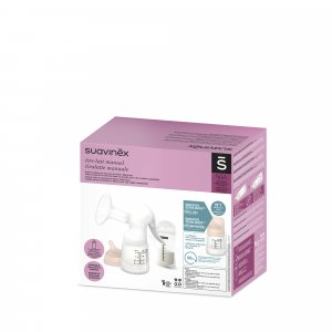 Tire-lait électrique avec biberon anti-colique zerø.zerø 120 ml Suavinex