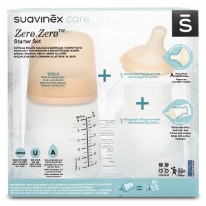 Kit naissance zerø.zerø 180 ml spécial allaitement Suavinex