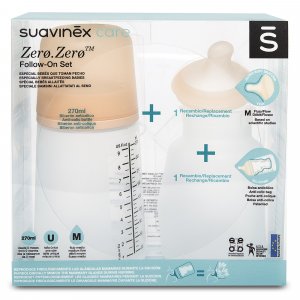 Kit naissance zerø.zerø 270 ml débit moyen Suavinex