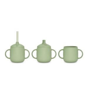 Tasse d'apprentissage bébé 3 en 1 colour essence vert Suavinex