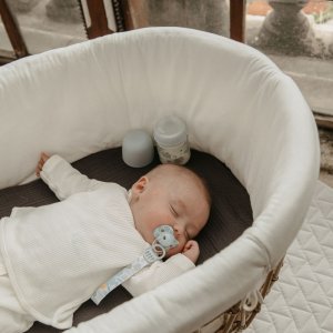 Attache sucette ruban dreams bleu Suavinex