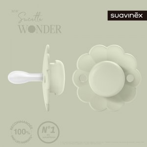 Sucette réversible sx pro wonder almost aqua 0/6 mois Suavinex