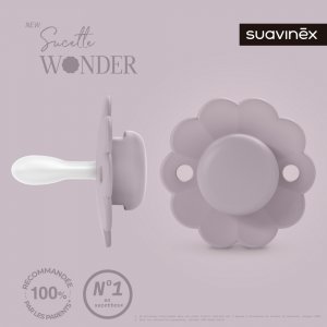 Sucette réversible sx pro wonder mist lavander 6/18 mois Suavinex