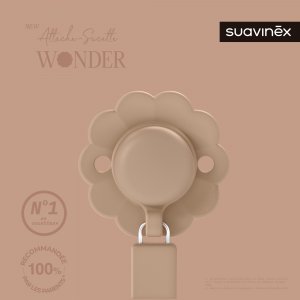 Attache sucette silicone wonder cork Suavinex