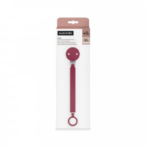 Attache sucette silicone wonder viva magenta Suavinex