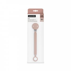 Attache sucette silicone wonder pale mauve Suavinex