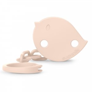 Attache sucette bébé chaîne birdies rose Suavinex