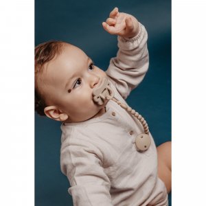 Attache sucette silicone colour essence beige Suavinex